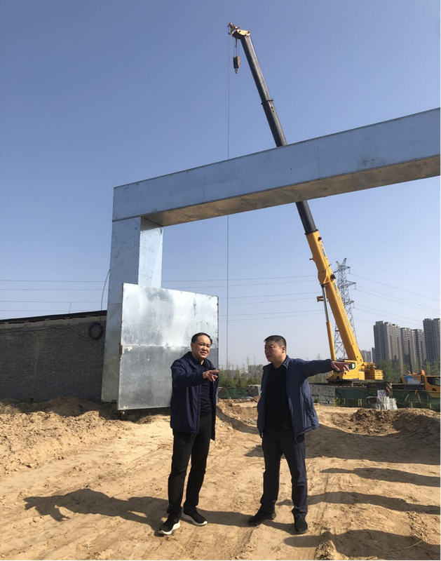 米兰官方网站-米兰MiLan(中国)
党委委员、副总经理张岩到侯寨新镇区安置区调研项目建设工作